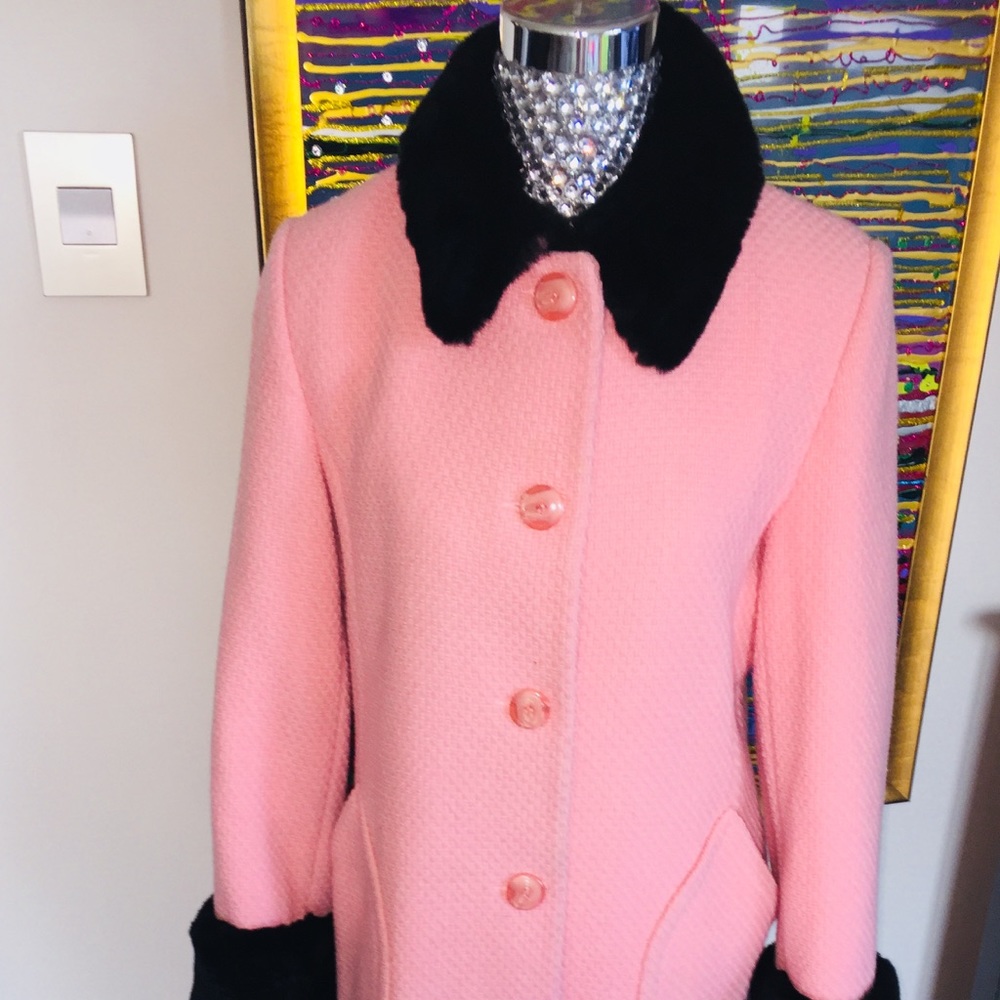 Marvin Richards Women's Fox Cashmere Wool Coat